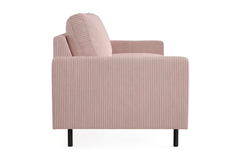 Peppe 3-sits Manchestersoffa - Rosa - Möbler - Soffa - 3 sits soffa