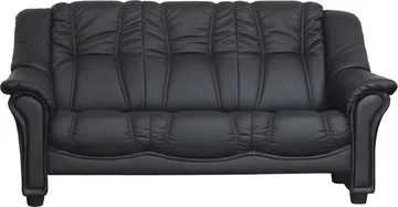 3-sits Soffa Rom - Svart PU - Möbler - Soffa - 3 sits soffa