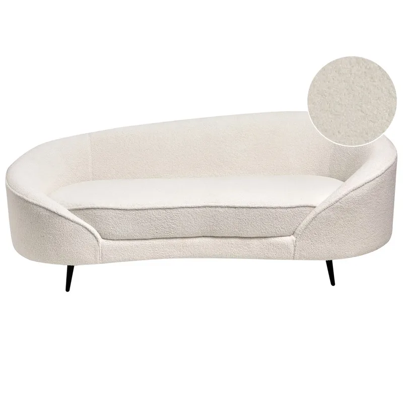 3-sits soffa Savar, Vit, Svart