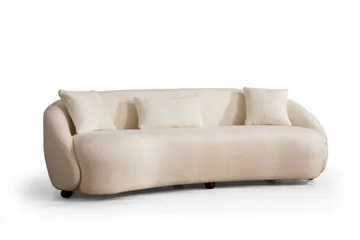 Scone Soffa 3-sits - Beige|Bouclé - Möbler - Soffa - 3 sits soffa
