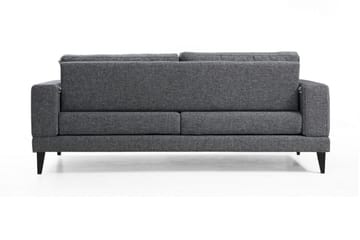 Selder Bäddbar Djup Bäddsoffa i Tyg - Grå - Möbler - Soffa - Bäddsoffa - Bäddsoffa 3 sits