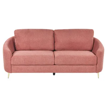 3-sits soffa Trosa - Rosa, guld - Möbler - Soffa - 3 sits soffa