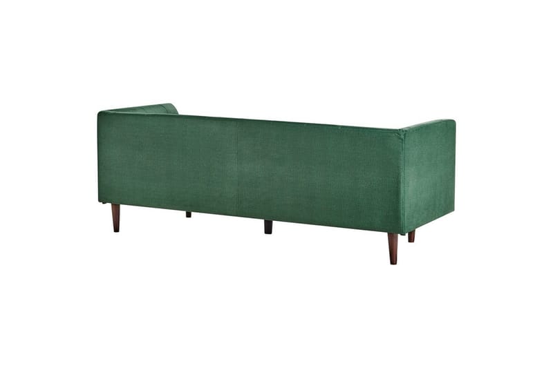 3-sitssoffa Byske Grönt, mörkt trä - Grönt, mörkt trä - Möbler - Soffa - 3 sits soffa