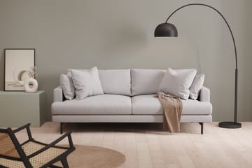 Menard 4-sits Djup Tygsoffa - Ljusgrå - Möbler - Soffa - 4 sits soffa
