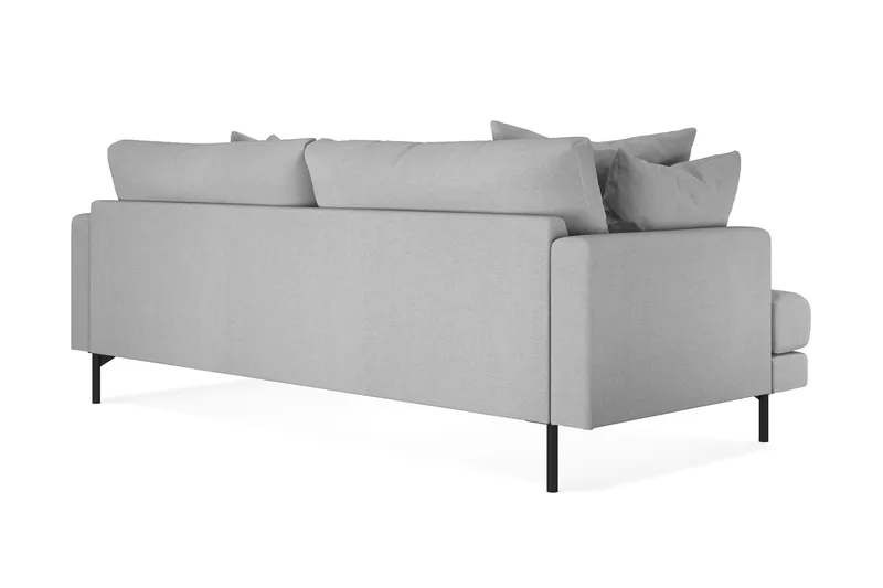 Menard 4-sits Djup Tygsoffa - Ljusgrå - Möbler - Soffa - 4 sits soffa