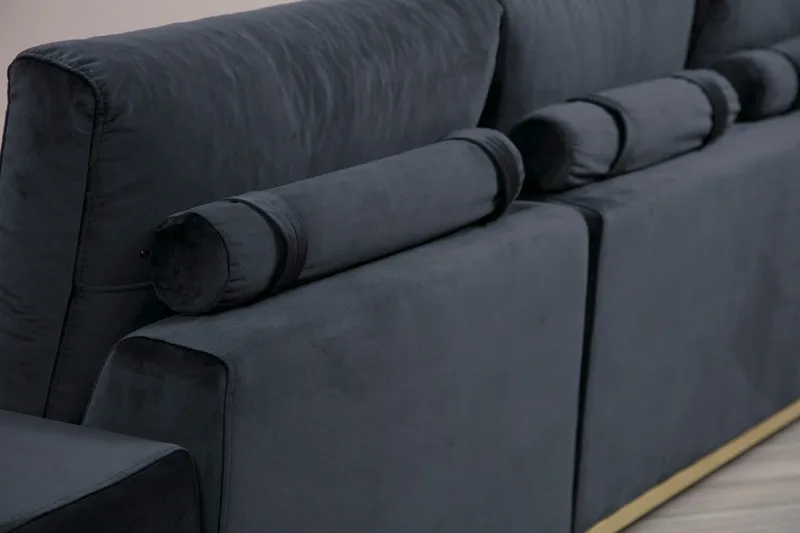 Mezonzo 4-sits Soffa - Svart - Möbler - Soffa - 4 sits soffa