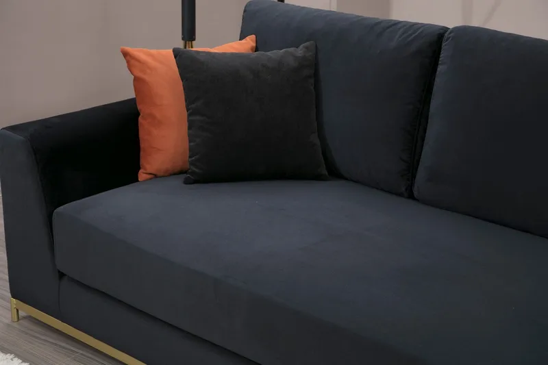 Mezonzo 4-sits Soffa - Svart - Möbler - Soffa - 4 sits soffa