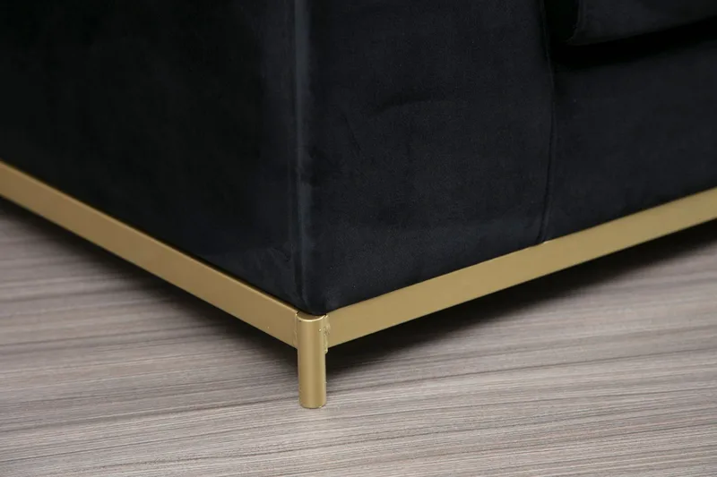 Mezonzo 4-sits Soffa - Svart - Möbler - Soffa - 4 sits soffa