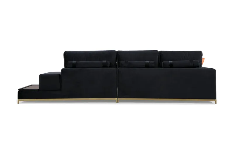 Mezonzo 4-sits Soffa - Svart - Möbler - Soffa - 4 sits soffa