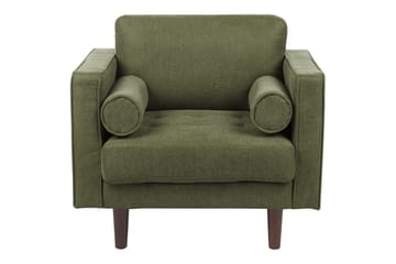 4-sits Soffgrupp Nurmo Grönt/mörkt trä - Grönt/mörkt trä - Möbler - Soffa - Soffgrupp