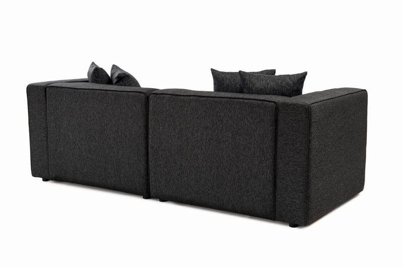 Abbas 2-sits Soffa - Antracit - Möbler - Soffa - Modulsoffor - Komplett modulsoffa