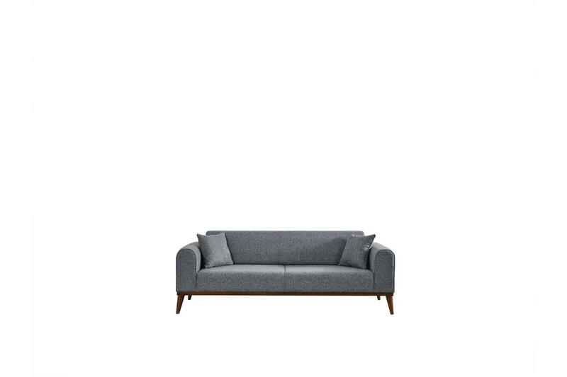 Akio Bäddsoffa 4-sits, Ljusgrå