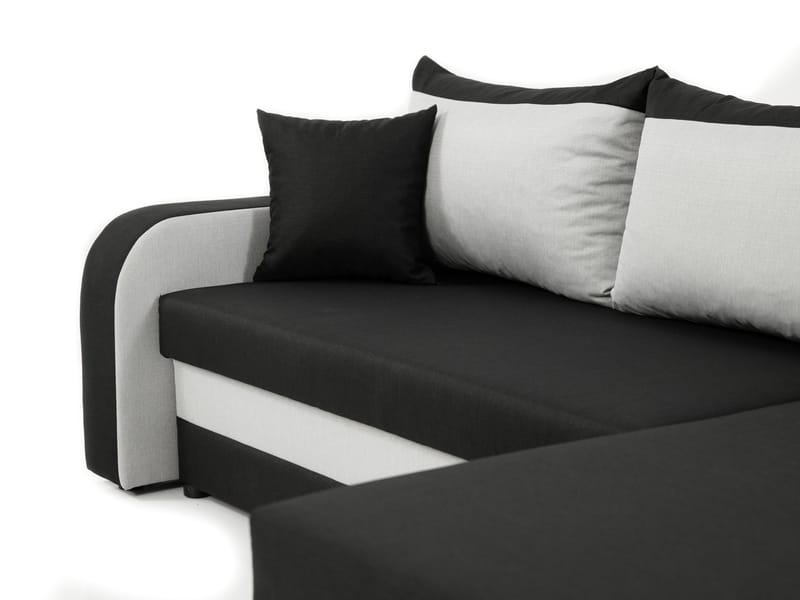 Alvared 3-sits Vänstervänd L-formad Divansoffa med Förvaring i Bouclé - Beige - Möbler - Soffa - Divansoffor & schäslongsoffa