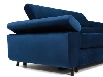 Amshyttan Bäddsoffa med Schäslong 4-sits - Blå - Möbler - Soffa - Bäddsoffa