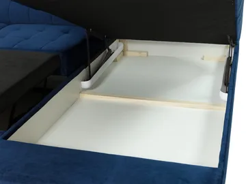 Amshyttan Bäddsoffa med Schäslong 4-sits - Lila - Möbler - Soffa - Bäddsoffa
