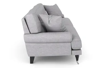 Andrew 3-sits Tygsoffa - Grå - Möbler - Soffa - 3 sits soffa