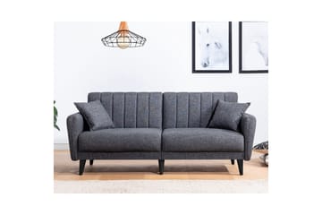 Arianda 2-sits Soffgrupp Bäddbar Rektangulär i Tyg - Grå - Möbler - Soffa - Soffgrupp