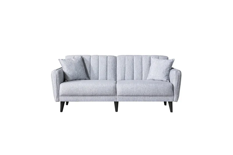 Arianda 2-sits Soffgrupp Bäddbar Rektangulär i Tyg - Grå - Möbler - Soffa - Soffgrupp