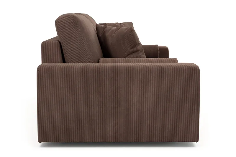 Arken Lyx 3-sits Djup Soffa i Manchester - Brun - Möbler - Soffa - 3 sits soffa