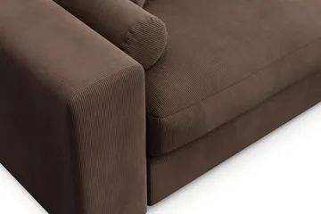 Arken Lyx 3-sits Djup Soffa i Manchester - Brun - Möbler - Soffa - 3 sits soffa