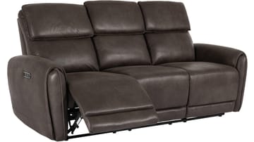 Arvello Reclinersoffa 3-sits Elektrisk - Brun - Möbler - Soffa - 3 sits soffa