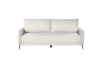 Bäddsoffa Heming Vit, Svart - Vit - Möbler - Soffa - 2 sits soffa