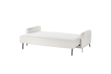 Bäddsoffa Heming Vit, Svart - Vit - Möbler - Soffa - 2 sits soffa