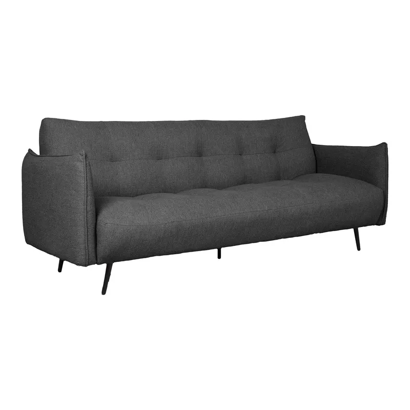 Bäddsoffa Lander 3-sits, Mörkgrå