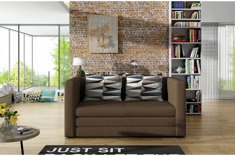 Bernueces Bäddsoffa, Brun