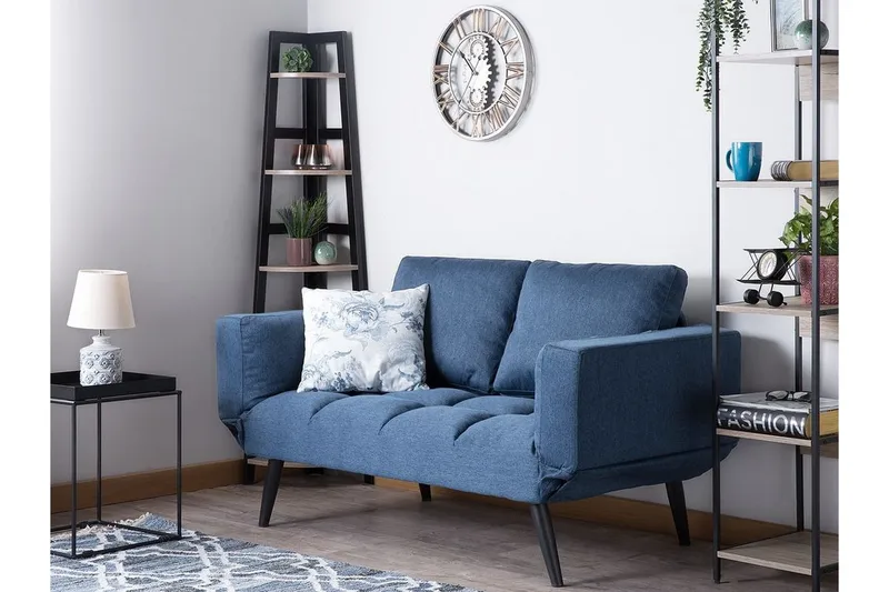 Brekke Bäddsoffa 150 cm - Blå - Möbler - Soffa - Bäddsoffa - Bäddsoffa 2 sits