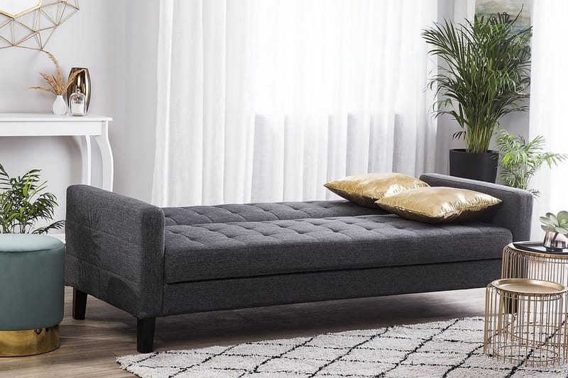 Vehkoo Bäddsoffa 200 cm - Grå - Möbler - Soffa - Bäddsoffa - Bäddsoffa 3 sits
