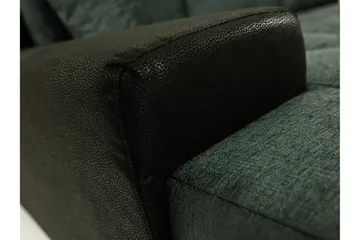 3-sits Hörnbäddsoffa Cerys Mini - Läder/Rosa - Möbler - Soffa - Bäddsoffa