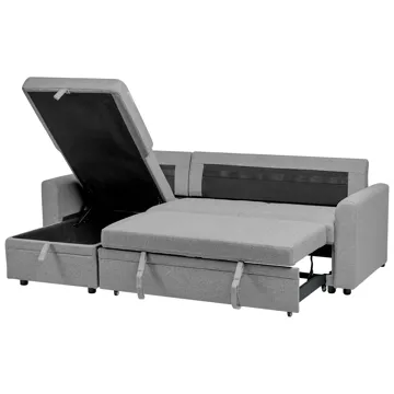 3-sits soffa Nassjo Högervänd - Grå - Möbler - Soffa - Bäddsoffa