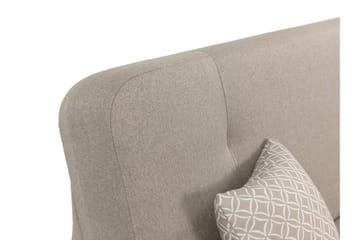 Abron 3-sits Fällbar Bäddsoffa med Förvaring i Sammet - Grön - Möbler - Soffa - Bäddsoffa