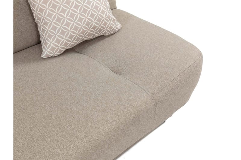 Abron 3-sits Fällbar Bäddsoffa med Förvaring i Sammet - Grön - Möbler - Soffa - Bäddsoffa
