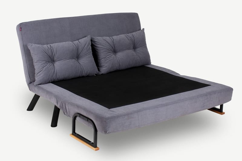 Alfredton Bäddsoffa 2-sits 120x185 - Grå - Möbler - Soffa - Bäddsoffa