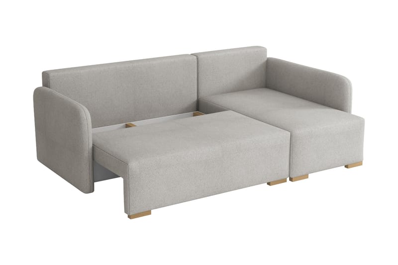 Amelus Bäddsoffa m. Divan 4-sits - Beige - Möbler - Soffa - Bäddsoffa