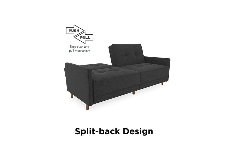 Andora Bäddsoffa Linnegrå - Dorel Home - Möbler - Soffa - Bäddsoffa