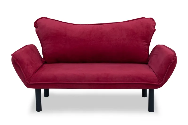 Annabelle Bäddsoffa 2-sits, Vinröd