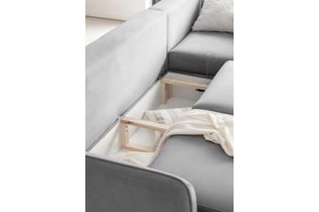 Lence Bäddsoffa m. Divan Förvaring - Gul - Möbler - Soffa - Bäddsoffa - Bäddsoffa divan
