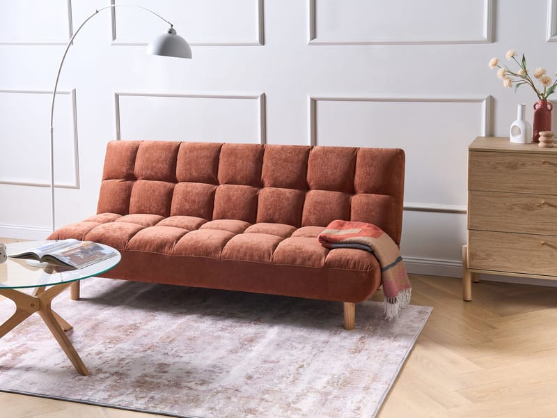 Bäddsoffa Risor - Guldbrun - Möbler - Soffa - Bäddsoffa