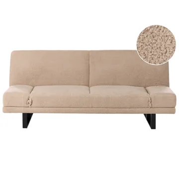 Bäddsoffa York Bouclé - Sandbeige - Möbler - Soffa - Bäddsoffa