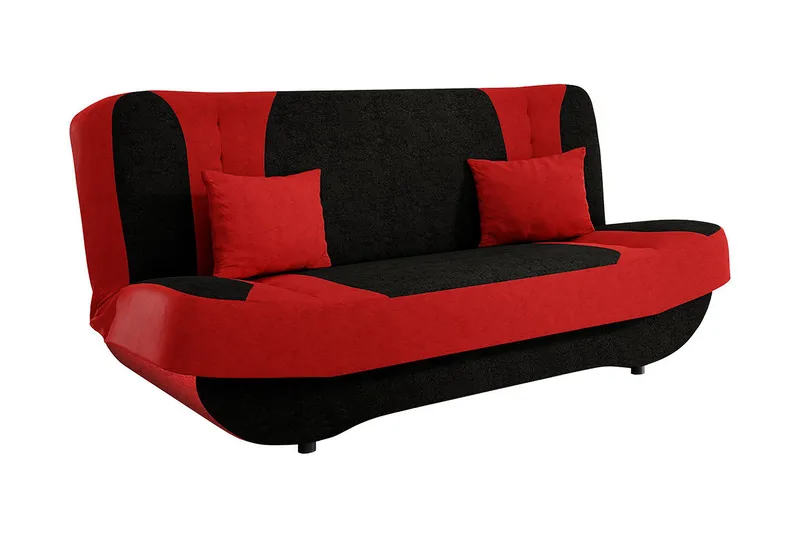Bäddsoffa Pinto, Röd