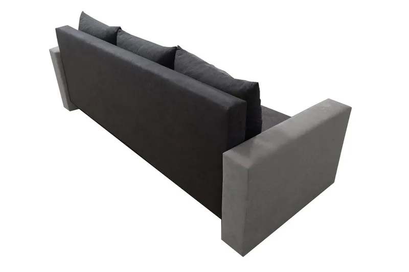 Banaso Bäddsoffa - Svart/Röd - Möbler - Soffa - Bäddsoffa