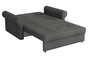 Bensbyn 2-sits Längsbäddad Rektangulär Bäddsoffa i Sammet med Rullarmstöd - Rosa - Möbler - Soffa - Bäddsoffa