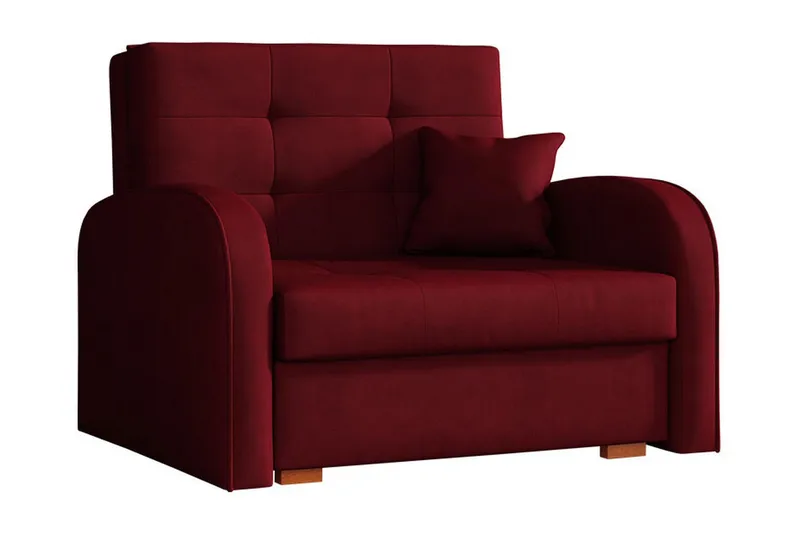 Bensbyn Bäddsoffa, Röd