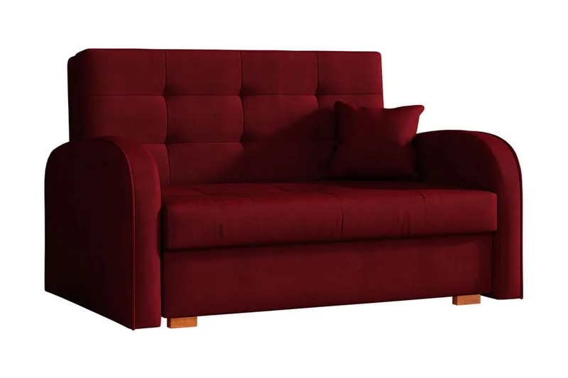 Bensbyn Bäddsoffa, Röd
