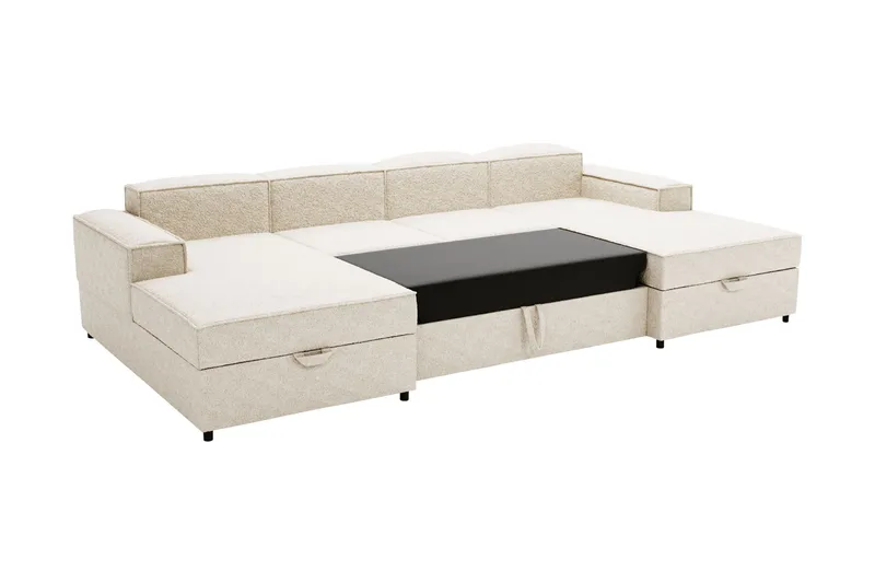 Bizantine Bäddsoffa Dubbeldivan 4-sits - Rosa - Möbler - Soffa - Bäddsoffa