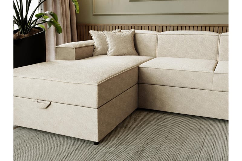 Bizantine Bäddsoffa Dubbeldivan 4-sits - Rosa - Möbler - Soffa - Bäddsoffa