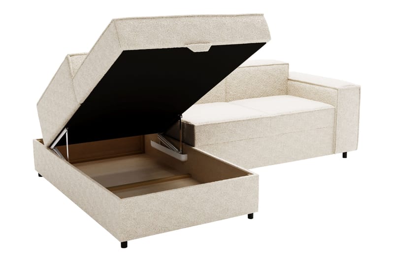 Bizantine Bäddsoffa m. Divan 3-sits - Rosa - Möbler - Soffa - Bäddsoffa
